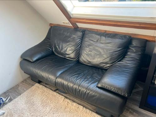 Heerlijke leren tweezits bank!!, Huis en Inrichting, Banken | Bankstellen, Gebruikt, Tweepersoons, 150 tot 200 cm, 75 tot 100 cm