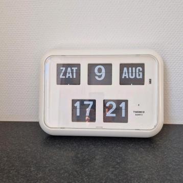 Twemco design flipklok QD 35 retro flappenklok  beschikbaar voor biedingen