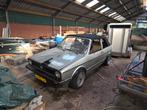 Volkswagen Golf 1.8 GL Cabriolet 1986 zilver grijs, Auto's, Voorwielaandrijving, 4 cilinders, Cabriolet, Beige