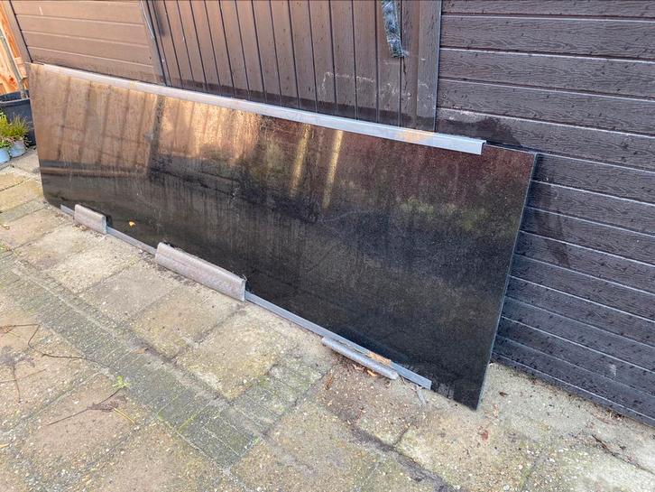 Granieten plaat / keukenblad  / graniet tafel, Doe-het-zelf en Verbouw, Platen en Panelen, Gebruikt, Overige materialen, Ophalen