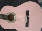 Akoestische roze gitaar, Muziek en Instrumenten, Snaarinstrumenten | Gitaren | Akoestisch, Ophalen of Verzenden, Zo goed als nieuw