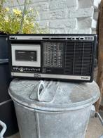 philips radio cassette speler 284, Ophalen of Verzenden, Zo goed als nieuw, Radio
