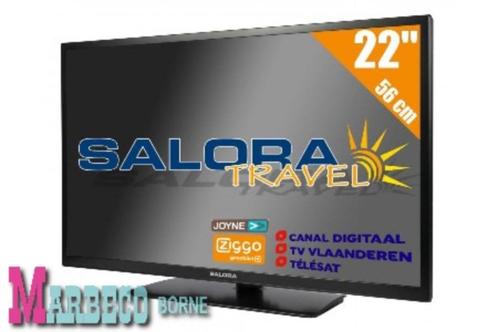 Salora 22" Travel HD TV 12/230 Volt, Camper, Caravan, Audio, Tv en Foto, Televisie-accessoires, Nieuw, Ophalen of Verzenden