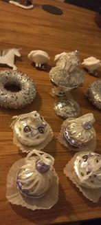 Totaal 14 kerstornamenten voor in de kerstboom, Diversen, Kerst, Ophalen of Verzenden, Nieuw