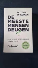 Rutger Bregman - De meeste mensen deugen, Ophalen of Verzenden, Zo goed als nieuw, Rutger Bregman