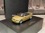 BMW 3-serie E46 Cabrio 2000-2007 goud 1/43 Minichamps, Hobby en Vrije tijd, Modelauto's | 1:43, Ophalen of Verzenden, Zo goed als nieuw