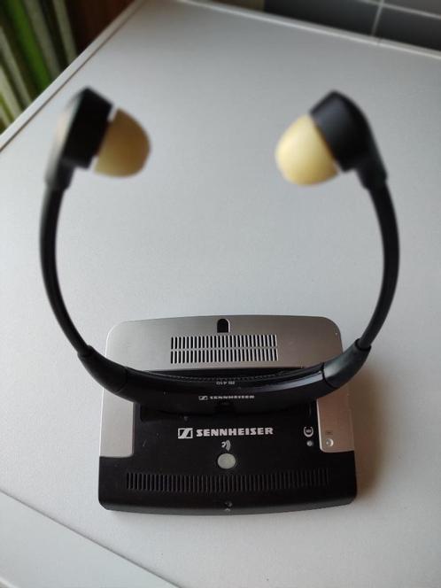 Draadloos oortelefoon systeem, Audio, Tv en Foto, Koptelefoons, Zo goed als nieuw, Over oor (circumaural), Sennheiser, Draadloos