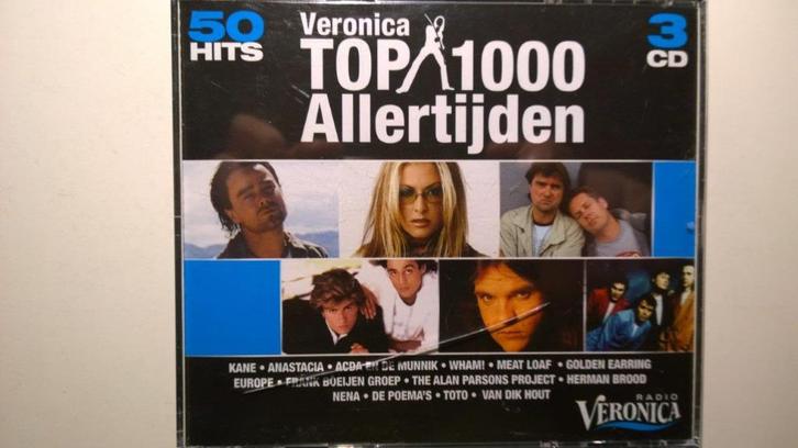 Veronica Top 1000 Allertijden Editie 2008, Cd's en Dvd's, Cd's | Verzamelalbums, Zo goed als nieuw, Pop, Ophalen of Verzenden