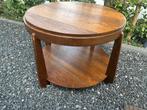 Amsterdamse school design salontafel tafel rond bijzettafel, Antiek en Kunst, Antiek | Meubels | Tafels, Ophalen of Verzenden