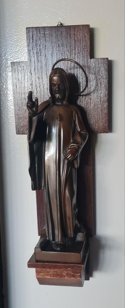 Antiek Kruisbeeld met Jezusbeeld, Antiek en Kunst, Antiek | Religie, Ophalen