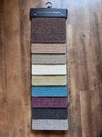 Staal 9 stukjes vloerkleed tapijt laagpolig ca. 15 x 24 cm, Minder dan 50 cm, Minder dan 50 cm, Ophalen of Verzenden, Zo goed als nieuw