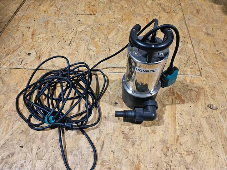 Vonroc Dompelpomp 1100W - 20.000 L/u, Tuin en Terras, Waterpompen, Dompelpomp, Ophalen of Verzenden