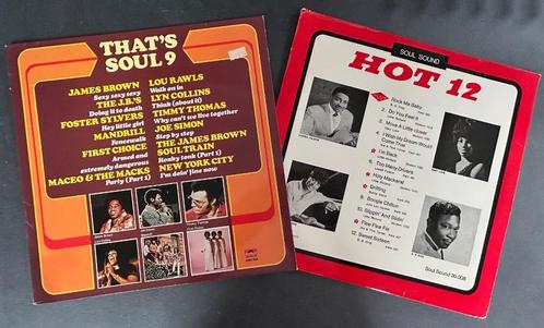 THAT'S SOUL 9 & HOT 12 ( Kent/Modern classics) ( 2 LPs ), Cd's en Dvd's, Vinyl | R&B en Soul, Gebruikt, Soul of Nu Soul, 1960 tot 1980