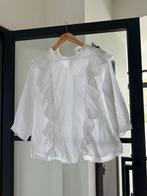 Mooie witte danes blouse met broderie xl, Kleding | Dames, Blouses en Tunieken, Ophalen of Verzenden, Zo goed als nieuw, Maat 46/48 (XL) of groter