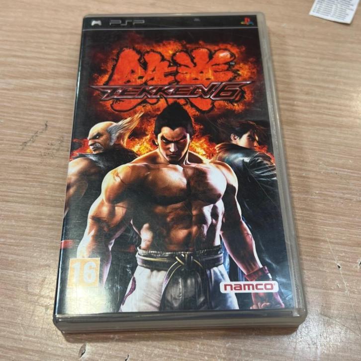 Tekken 6 PSP Sony Playstation Portable game, Spelcomputers en Games, Games | Sony PlayStation Portable, Zo goed als nieuw