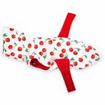 Windhondenjas W2 Cherries maximale ruglengte 50 cm, Ophalen of Verzenden, Nieuw, Hondenjas