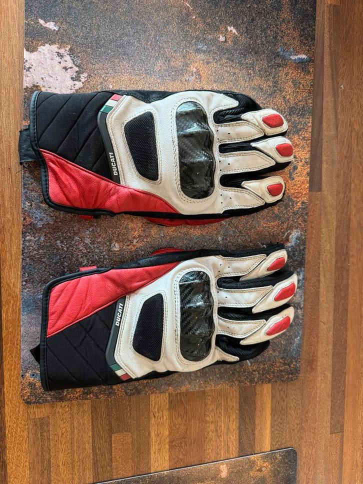 Originele Ducati Motorhandschoenen / maat: 10 / XXL, Motoren, Kleding | Motorkleding, Handschoenen, Dames, Heren, Tweedehands