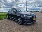 Audi A1 1.0 Tfsi 95PK S-LINE Sportback LEER 2016 Zwar, Auto's, Origineel Nederlands, Te koop, Benzine, 4 stoelen