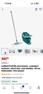Zgan Leifheit profi xl vloerwisser dweil, Ophalen, Dweilemmer, -bak, of -wagen