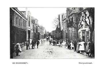 974505 Oudshoorn ZH Dorpsstraat Prent Plaatje Niet Gelopen beschikbaar voor biedingen