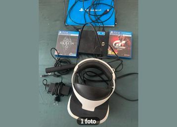 PS4 VR Headset en 2 Games beschikbaar voor biedingen