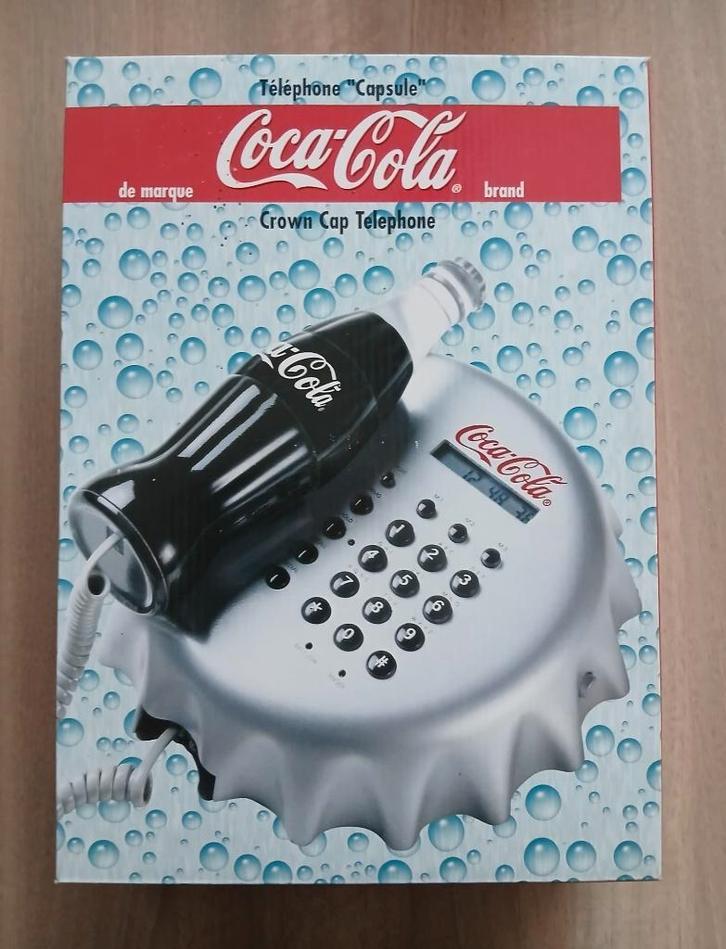 Coca-Cola telefoon. Vaste lijn. Nieuw in verpakking., Telecommunicatie, Vaste telefoons | Handsets en Draadloos, Nieuw, 1 handset