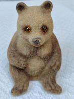 Vintage Bruine Beer spaarpot - Hong Kong, Antiek en Kunst, Ophalen of Verzenden