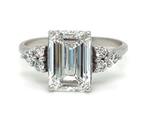 Gouden ring met diamant totaal 3.38ct!! IGI certif NIEUW!!, Sieraden, Tassen en Uiterlijk, Ringen, Wit, Nieuw, Ophalen of Verzenden