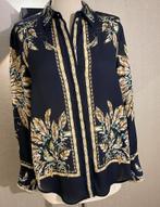 Reiss blouse, Ophalen of Verzenden, Zo goed als nieuw, Maat 38/40 (M), Blauw