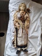 zeer oude antieke stoffen pop, Verzamelen, Ophalen of Verzenden, Gebruikt, Pop