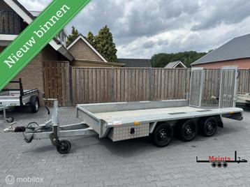 Hapert INDIGO machinetransporter 400x165 3500KG PARABOOL beschikbaar voor biedingen