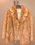 Vintage Bruine Bontjas, Kleding | Dames, Carnavalskleding en Feestkleding, Vintage, Ophalen, Gedragen, Maat 38/40 (M)