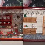 Klein kijkkastje kamertje 2x, Ophalen of Verzenden