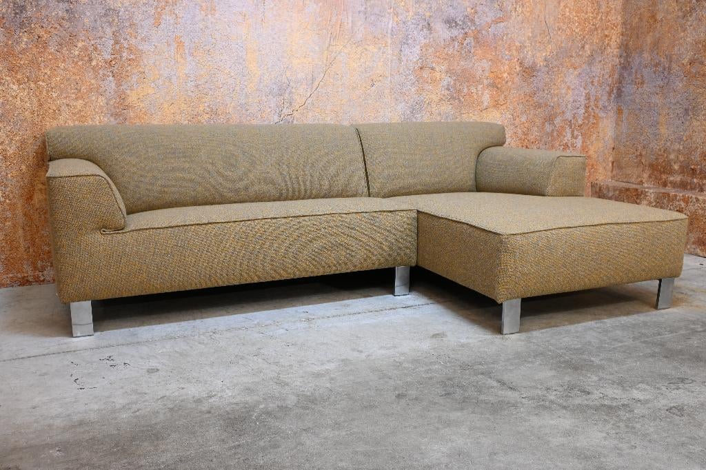 NIEUW beklede Leolux Pode Insert design hoekbank, Huis en Inrichting, 250 tot 300 cm, Leolux, Leolux, Hoekbank