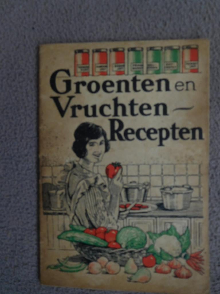 Sipkes' Jamfabrieken Beverwijk: Groenten en Vruchtenrecepten, Ophalen of Verzenden, Gelezen, Overige typen