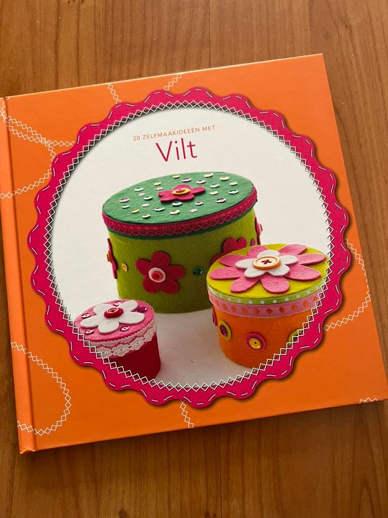 Crea met vilt, Ophalen of Verzenden, Nieuw, Knutselboek