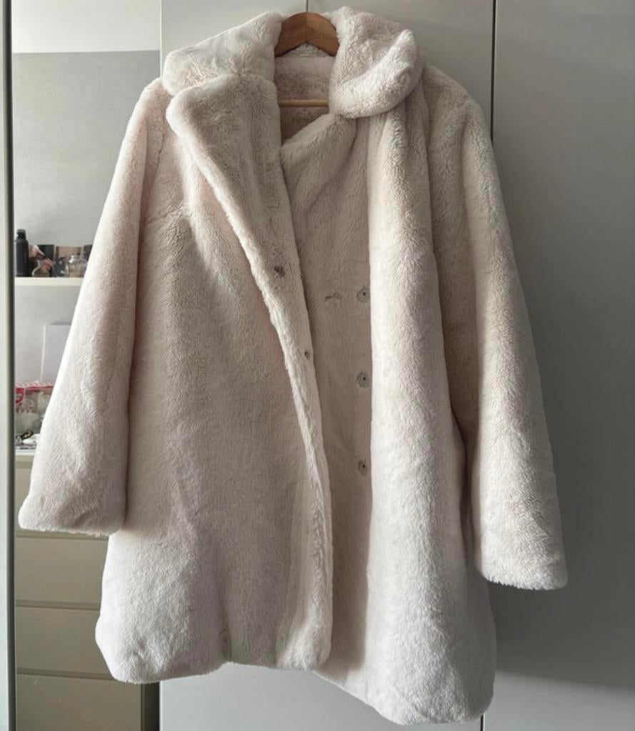 Leuke jas, Ophalen of Verzenden, Zo goed als nieuw, Wit