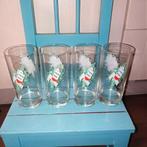 7up glazen 4 stuks, Ophalen, Glas of Glazen, Overige stijlen, Glas