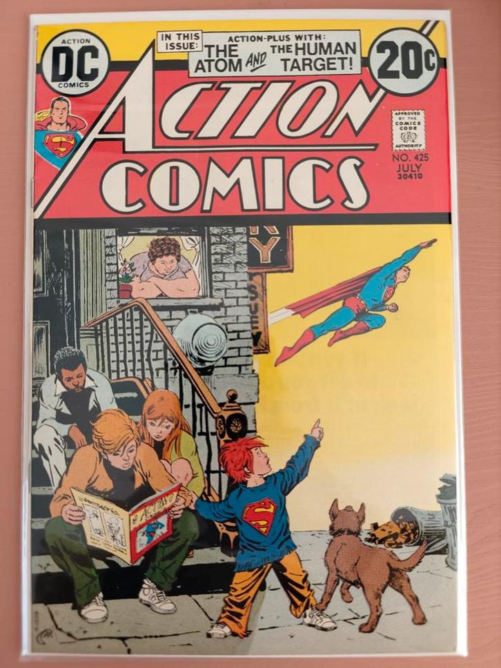 Action Comics #425 (1973), Boeken, Strips | Comics, Zo goed als nieuw, Eén comic, Amerika, Ophalen of Verzenden