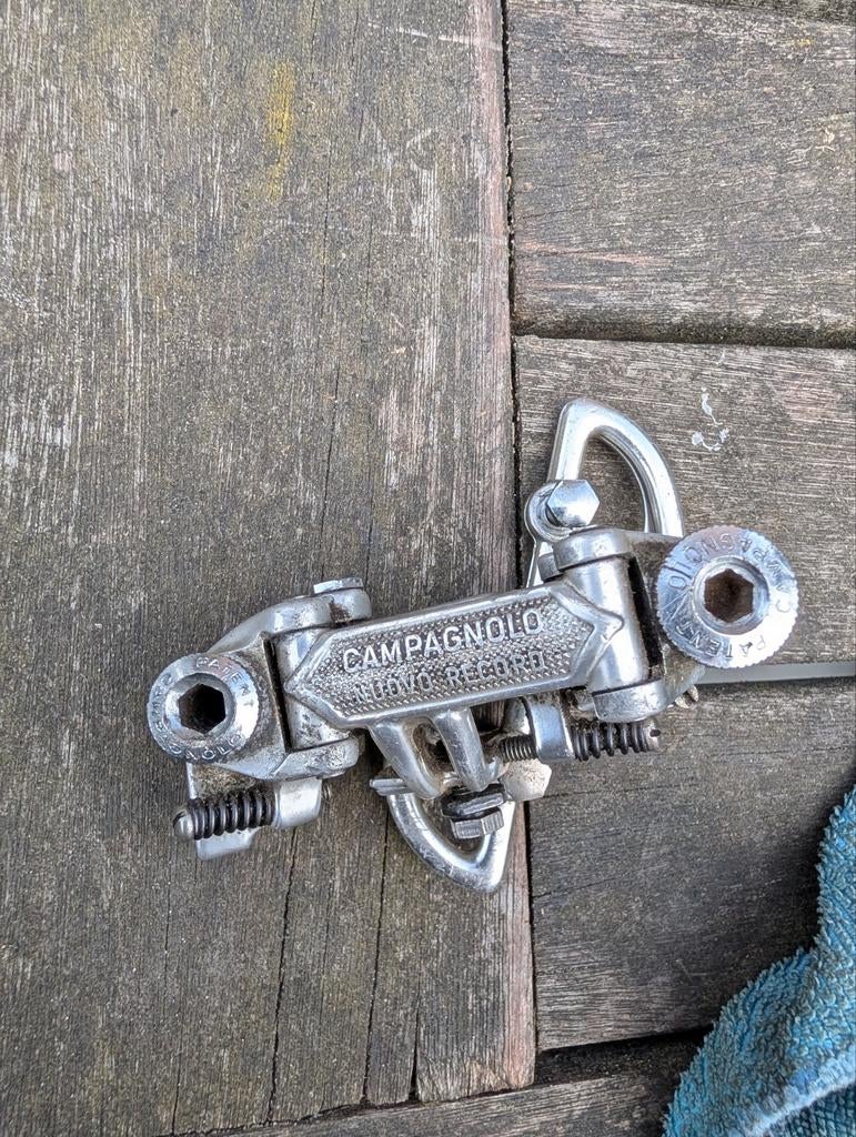 Campagnolo Nuovo Record derailleur, Overige merken, Gebruikt, Ophalen of Verzenden, 10 tot 15 versnellingen