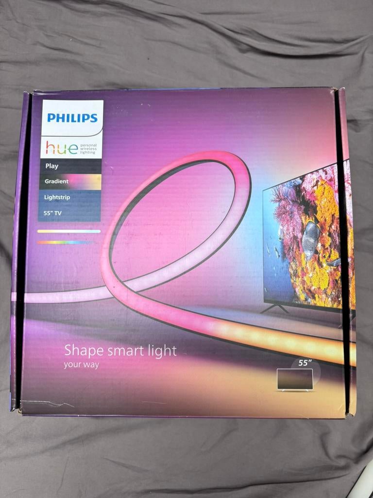 Philips Hue Lightstrip / Ledstrip voor 55 inch TV, Verzenden, Nieuw