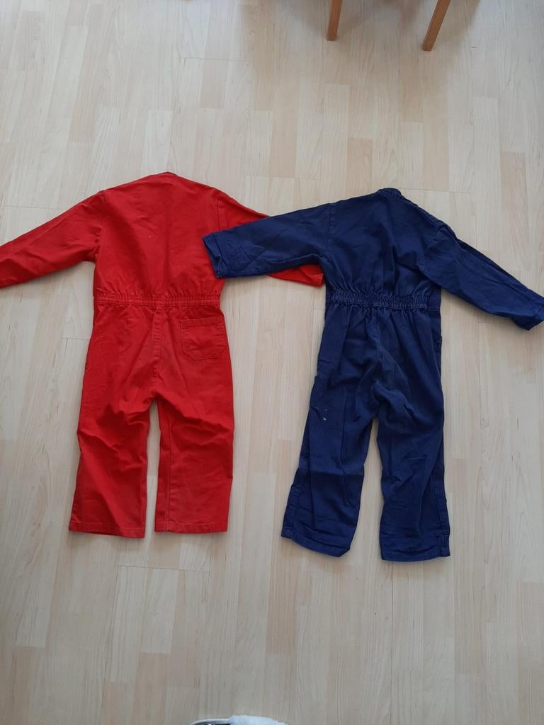 2x Kinder overall 104, Ophalen, Jongen of Meisje