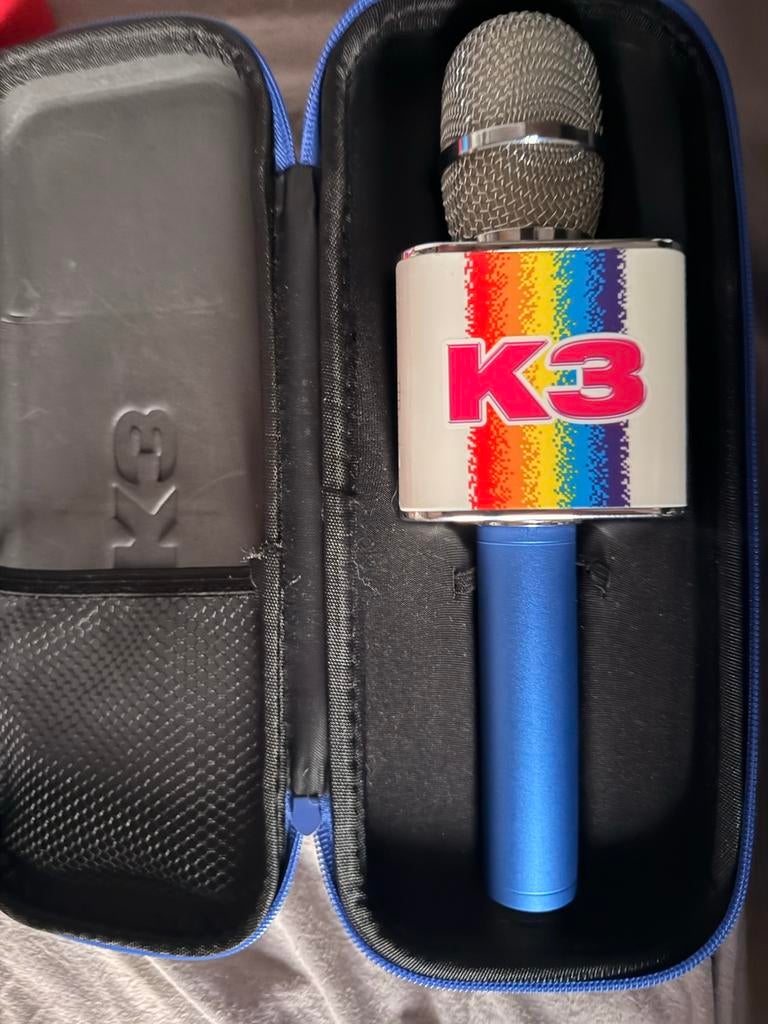 K3 Microfoon als nieuw!, Muziek en Instrumenten, Microfoons, Zo goed als nieuw, Zangmicrofoon, Draadloos, Ophalen of Verzenden