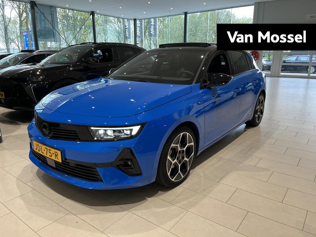Opel Astra 1.2 GS Line | DEMO | PANO | Head-up display | Alc, Auto's, Opel, 12 maanden, 1199 cc, Blauw, Alcantara
