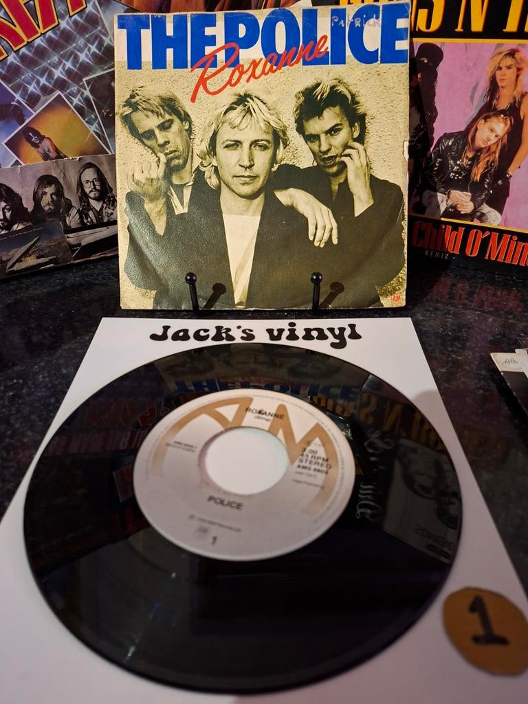 The Police - Roxanne (Single, 7 inch) 1978/1, Ophalen of Verzenden, Gebruikt, Overige formaten