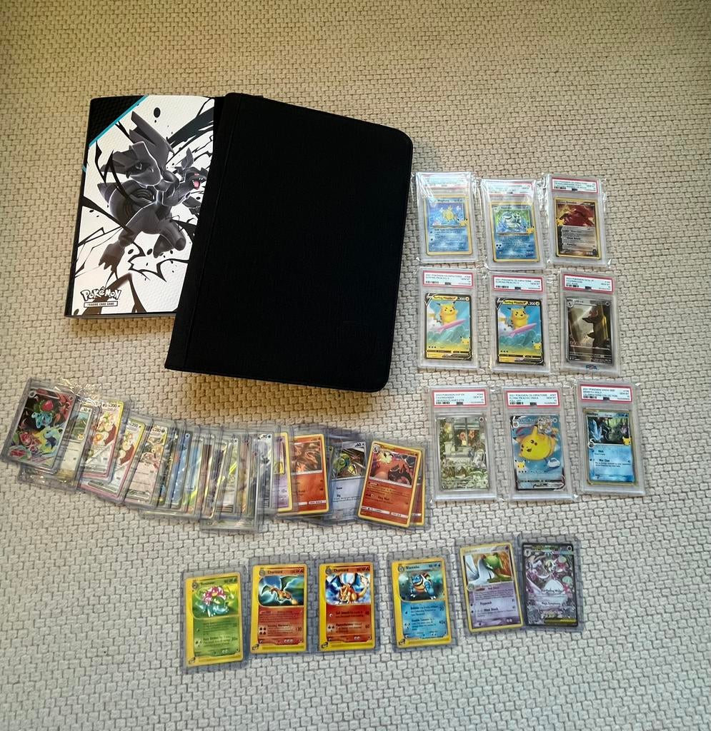 Zeldzame pokemon collectie, Ophalen of Verzenden, Zo goed als nieuw, Meerdere kaarten, Foil