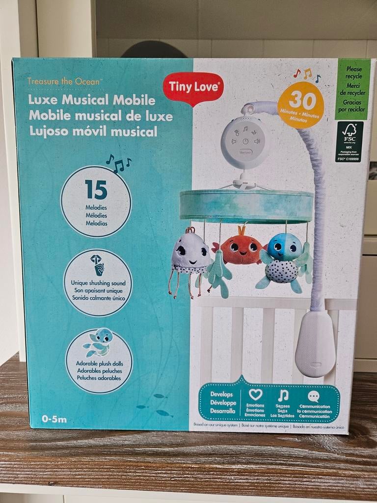 Tiny Love muziekmobiel, Ophalen