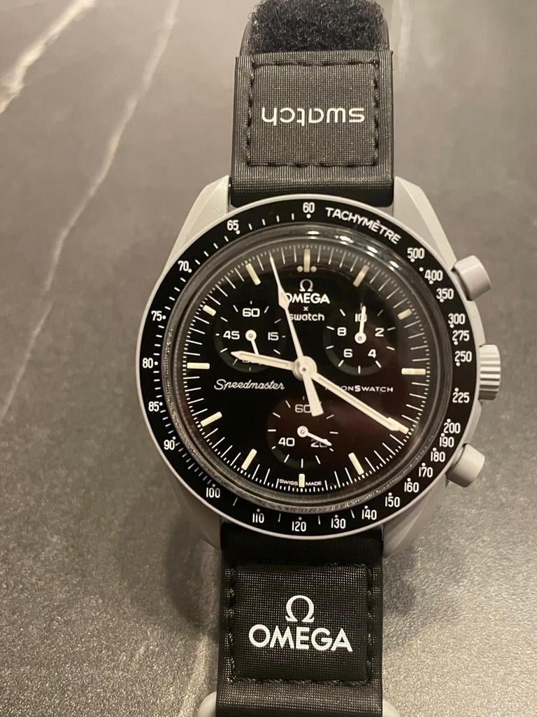 Swatch Omega X Swatch Mission to the Moonswatch, Kunststof, Nieuw, Kunststof, Ophalen of Verzenden