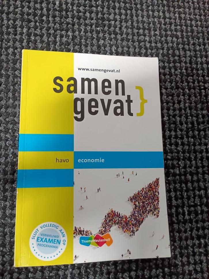 Samengevat havo economie examenbundel, Boeken, Studieboeken en Cursussen, Gelezen, HBO, Gamma, Ophalen of Verzenden
