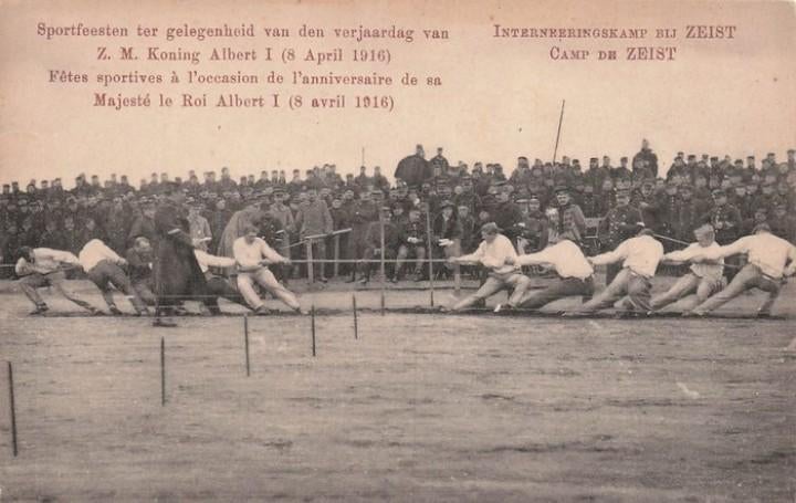 Interneringskamp Zeist - Touwtrekken, Verzenden, Voor 1920, Ongelopen, Utrecht